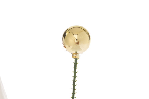 35mm Plastic Ball Pick (Bag of 24) - Shiny Gold