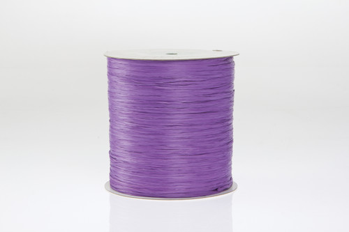 Raffia Wrap Ribbon (500yd) - Dark Purple