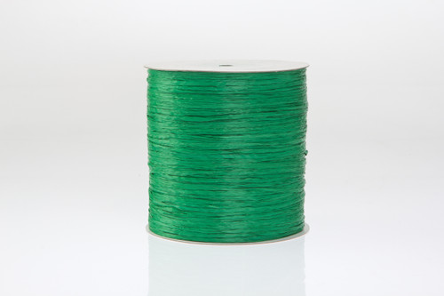 Raffia Wrap Ribbon (500yd) - Emerald