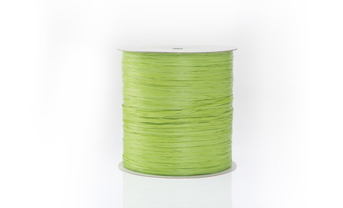 Raffia Wrap Ribbon (500yd) - Lime
