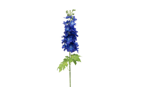 31in Long Delphinium Stem - Royal Blue
