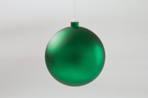 150mm Plastic Display Ball - Matte Emerald