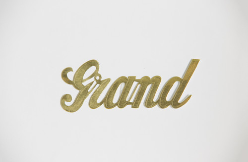 Decorative Word Script - Grand