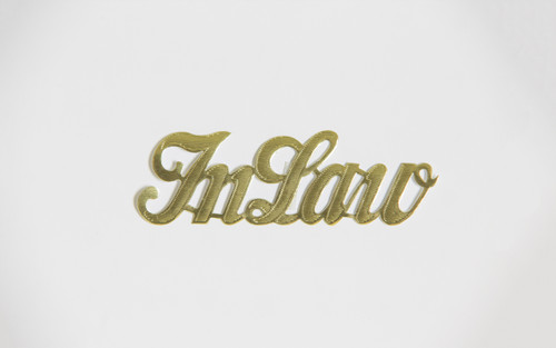 Decorative Word Script - Inlaw