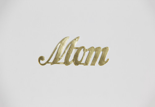 Decorative Word Script - Mom