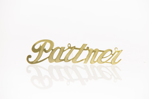 Decorative Word Script - Partner