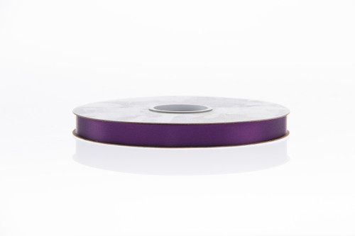 #3 Plain Satin Ribbon (100yd) - Plum