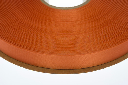 #3 Plain Satin Ribbon (100yd) - Orange
