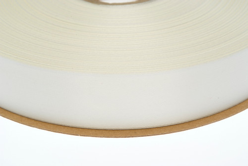 #5 Plain Satin Ribbon (100yd) - Ivory