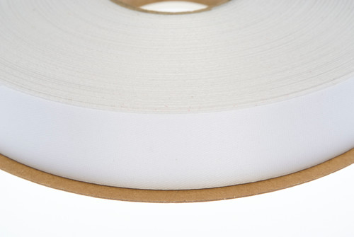 #5 Plain Satin Ribbon (100yd) - White