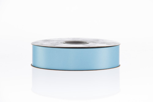 #9 Plain Satin Ribbon (100yd) - Caribbean Blue