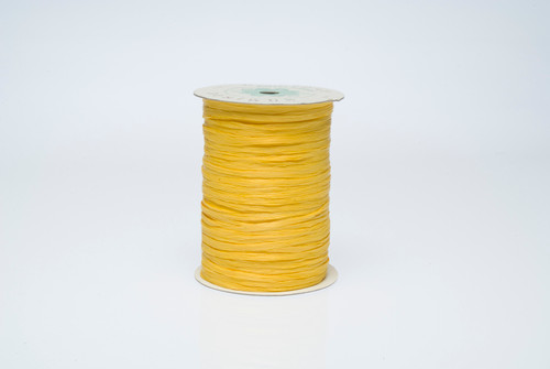 Raffia Wrap Ribbon (100yd) - Daffodil