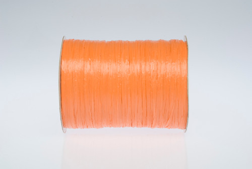 Raffia Wrap Ribbon (100yd) - Orange