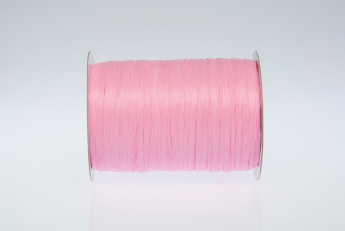 Raffia Wrap Ribbon (100yd) - Azalea Pink