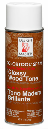 11oz Design Master Color Tool Spray - Glossy Wood Tone