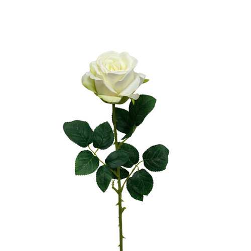 25.5in Rose Spray - White