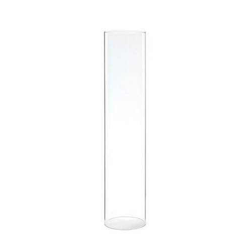 4x18in Tall Glass Sleeve - Clear