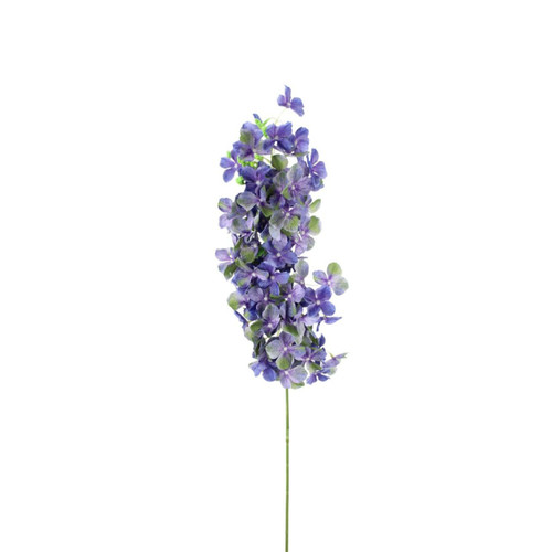 42in Cone Hydrangea Spray - Blue Lavender