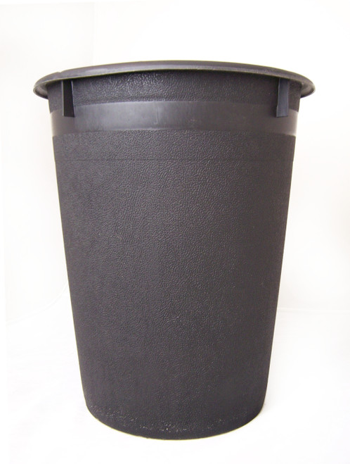 14in Tall Plastic Cooler Bucket - Black