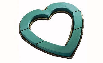 24in Oasis Foam Open Heart