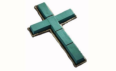 30in Oasis Foam Cross