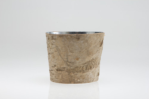 7in Wide Birch Pot Cover Basket
