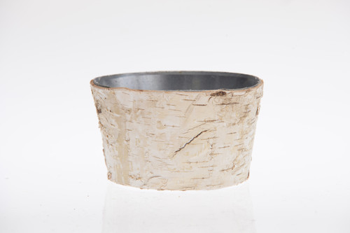 6.25in Wide Birch Planter Basket