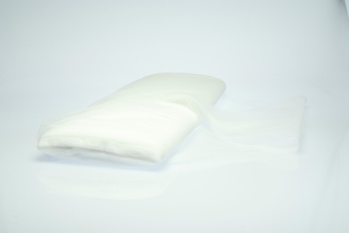 54in Wide Nylon Tulle - White (50yd)