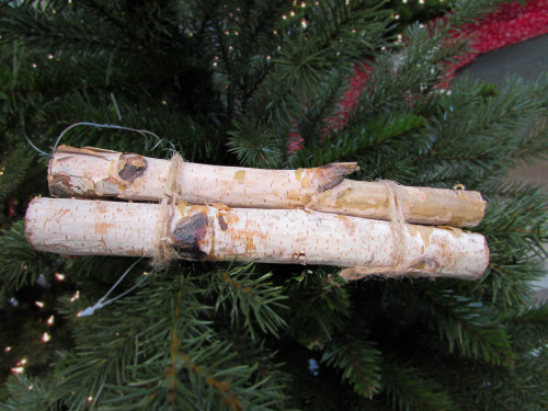 8in Long Faux Wood Bundle x3