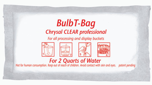 Chrysal #2 Bulb T-Bag for 2 Quarts (60 Pack)
