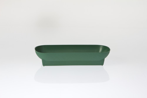 Double Design Plastic Bowl - Green