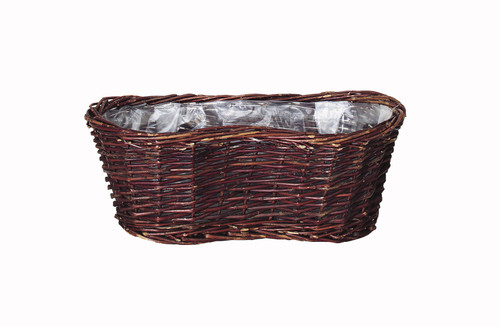 15in Long Peanut Rustic Basket