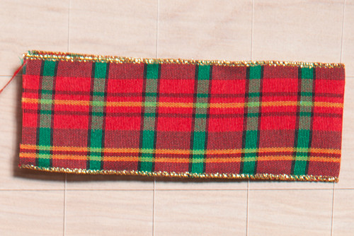 #40 Gnome Brothers Xmas Ribbon - Wired Edge (20yd)