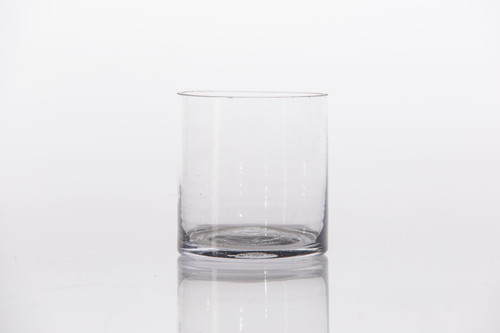 3in Cylinder Clear Glass Vase