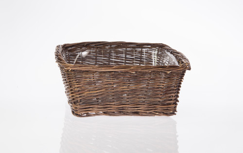 17in Long Willow Square Basket