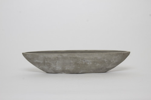 18in Long Newcastle Boat Cement Planter