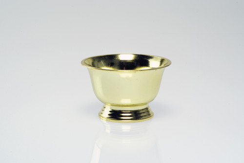 6in Wide Plastic Revere Compote Bowl - Gold
