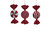 #9 Lisa Hearts Vday Ribbon - Wired Edge (20yd)