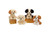 21in Mixed Flower Spray - White