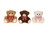 6in Sitting Bear Plush with Ribbon (Assorted)