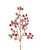 17.5in Snowed Cranberry Spray x3