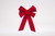 #40 Premade 6 Loop Red Velvet Bow