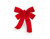 #40 Premade 4 Loop Red Velvet Bow