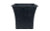 7in Square Flared Recycled Plastic Vase - Slate