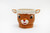 6.5in Wide "Rudolph" Reindeer Ceramic Pot