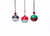 4in Jingle Bell Ornament with Rope Hanger (Assorted)