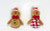 5in Gingerbread Chef Ornament with Hanger (Assorted Red White)