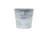 7.5in Wide Rosa Galvanized Tin Pot Cover - Whitewash