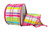 #40 Amanda Dupion Plaid Spring Ribbon - Wired Edge (10yd)