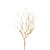 31in Glitter Twig Spray - Gold
